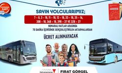 Büyükşehir’den Ücretsiz Aktarma