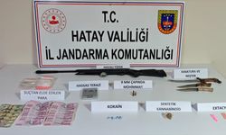 Hatay'da evinde ve aracında uyuşturucu ele geçirilen zanlı tutuklandı