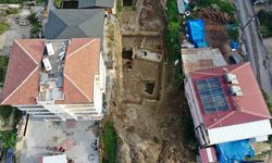 Hatay'da temel kazısında Geç Antik Çağ'a ait mozaik bulundu