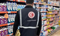 Mersin'de marketlerde 'fahiş fiyat artışı' denetimi yapıldı