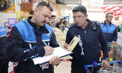 Mersin'in Akdeniz ilçesinde alışveriş merkezleri denetlendi