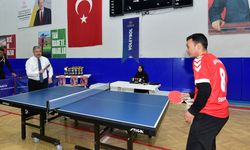 Osmaniye'de Özel Gereksinimli Bireyler Masa Tenisi Turnuvası düzenlendi