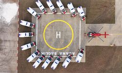 Sağlık Bakanlığınca Adana'ya gönderilen 15 ambulans hizmete alındı