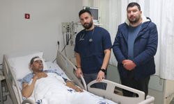 Suriye'de annenin öldüğü zehirlenme olayında baba ve oğluna Türkiye yardım eli uzattı