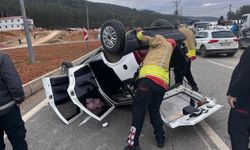 Kahramanmaraş’ta iki otomobil çarpıştı: 1 yaralı