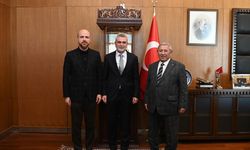 Başkan Görgel, Dünya Etnospor Konfederasyonu Başkanı Erdoğan’ı Ağırladı