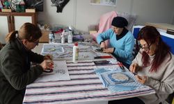 Hatay'da devlet desteğiyle üretimi sürdüren mozaik sanatçıları Avrupa'ya açıldı