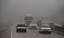 Hatay'da sis nedeniyle görüş mesafesi düştü