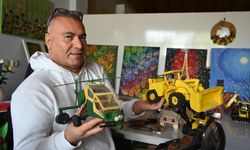 İş kazasında engelli kalınca ahşaptan oyuncak yapma hobisini mesleğe dönüştürdü