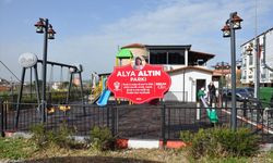 Kartalkaya'daki otel yangınında ölen Alya'nın adı Soma'da parka verildi