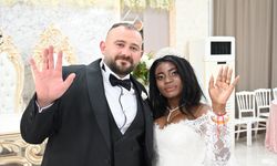 Kongo Demokratik Cumhuriyeti'nde tanışan çift Osmaniye'de düğün yaptı