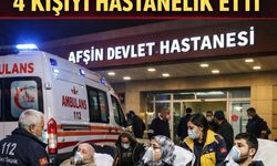 Kahramanmaraş’ta sobadan sızan gaz 4 kişi hastanelik etti