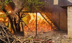 Alanya'da müstakil evde çıkan yangın söndürüldü