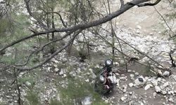 Antalya'da dere yatağına devrilen ATV'nin sürücüsü yaşamını yitirdi