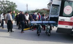 Hatay'da devrilen motosikletin sürücüsü yaralandı