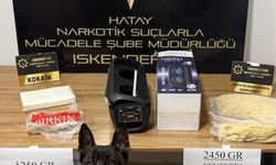 Hatay'da otomobilinde 3 kilo 700 gram uyuşturucu bulunan zanlı tutuklandı