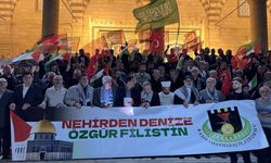 İsrail'in Küresel Sumud Filosu'na saldırısı Malatya, Kahramanmaraş ve Adıyaman'da protesto edildi