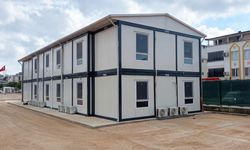 Karmod Antalya'da rezidans projesine konteyner ofis kurdu