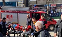 Malatya'da asansör boşluğuna düşen işçi yaralandı