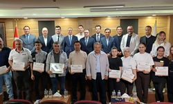 Tarsus'ta kursiyerler için sertifika töreni düzenlendi