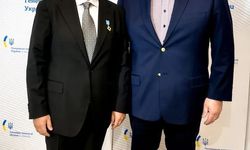 Ukrayna'nın Adana Fahri Konsolosu Sakarya'ya Ukrayna'dan devlet nişanı