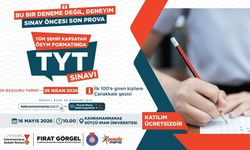 Üniversiteye Hazırlanan Gençlere Ödüllü Deneme Sınavı