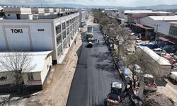 Toptancılar Sitesinin Yolları Yenileniyor