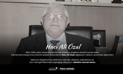 Başkan Görgel’den Hacı Ali Özal İçin Taziye Mesajı