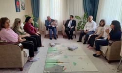 Anamur Kaymakamı Kemal Duru engellileri ziyaret etti
