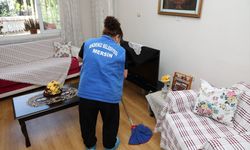 Mersin'de şehit ve gazi ailelerinin evleri bayrama hazırlandı