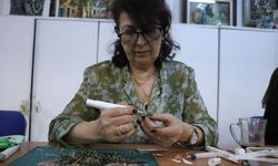 Osmanlı'nın kat'ı sanatı Isparta'da açılan kursta yaşatılıyor
