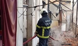 Reyhanlı'da evde çıkan yangın söndürüldü