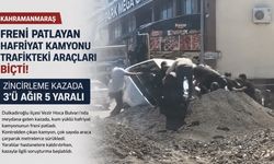 Kahramanmaraş’ta Hafriyat Kamyonunun Karıştığı Zincirleme Kazada 5 Kişi Yaralandı