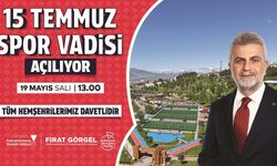 Tüm Vatandaşlar Açılışa Davetli! 15 Temmuz Spor Vadisi Hizmete Açılıyor…