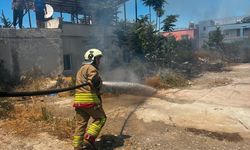 Hatay'da otluk alanda çıkan yangın söndürüldü