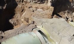 Kahramanmaraş'ta kırılan sulama borusu nedeniyle tarım arazileri zarar gördü