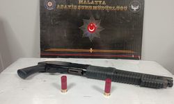 Malatya'da silahlı yaralama şüphelisi olayda kullandığı tüfekle yakalandı