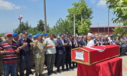 Osmaniye'de hayatını kaybeden Kıbrıs gazisinin cenazesi defnedildi