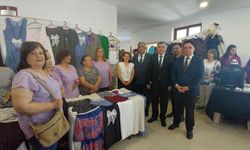 Samandağ Halk Eğitim Merkezinin yıl sonu sergisi açıldı