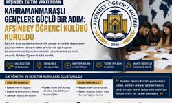 Kahramanmaraşlı Öğrenciler Afşinbey Öğrenci Kulübü Çatısı Altında Buluşacak