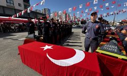 Adana'da eğitimlerini tamamlayan 50 itfaiye eri göreve başladı