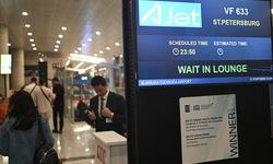 AJet'in Ankara-St. Petersburg hattındaki ilk uçuşu yapıldı