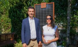 Avrasya Tüneli Güneş Enerjisi Santrali'nde zarar gören güneş paneli sanat eserine dönüştü