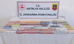 Kemer'de kaçak sigara operasyonu