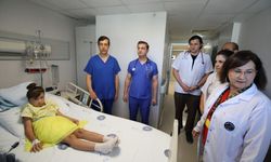 Kırgızistanlı çocuk Akdeniz Üniversitesi Hastanesi'nde sağlığına kavuştu