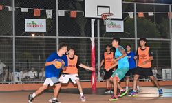 Kumluca'da sokak basketbolu turnuvası tamamlandı