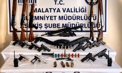 Malatya'da sosyal medyada silah teşhiri yapan 56 şüpheli yakalandı