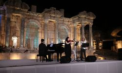 Sagalassos Antik Kenti'nde sanatçı İdil Biret'e saygı konseri düzenlendi