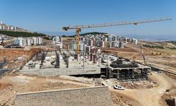 Yeni Sağlık Üssünde Çalışmalar Tüm Hızıyla Sürüyor