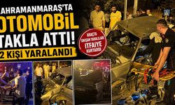 Kahramanmaraş’ta Otomobil Takla Attı: 2 Yaralı